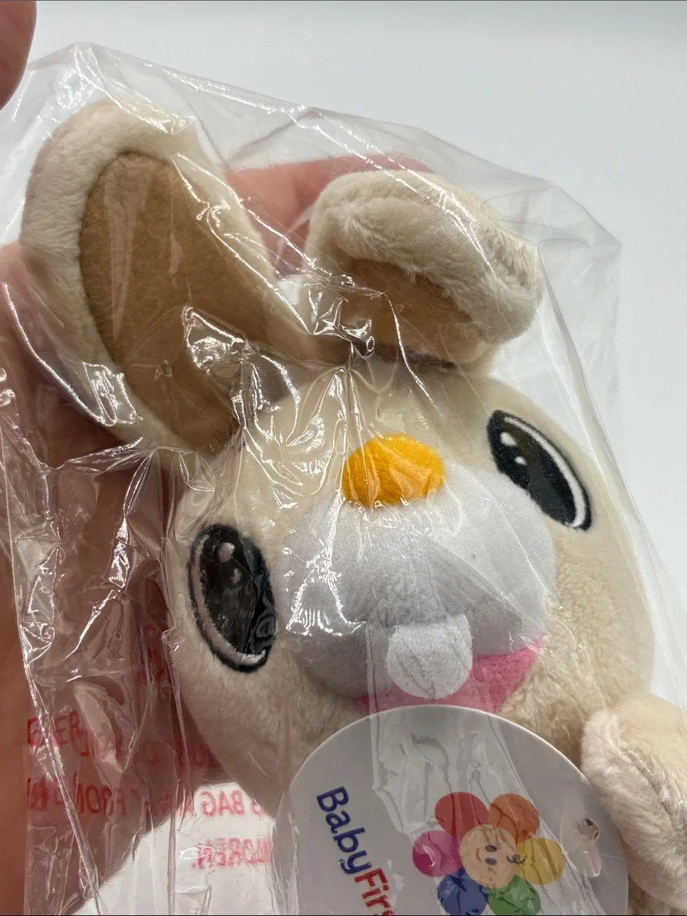 BabyFirstTV Harry the Bunny Plush Rattle